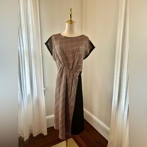 Zara Fall Gingham Dress